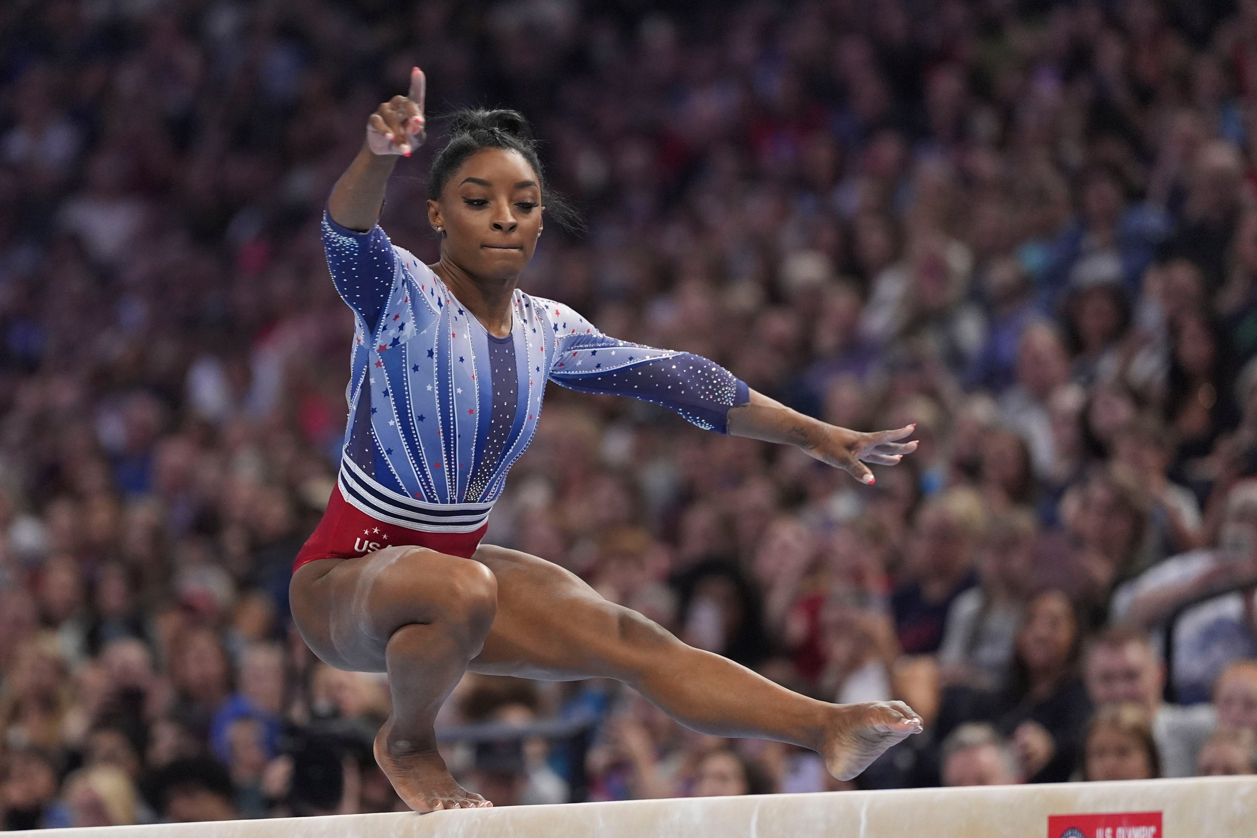 Simone Biles Balance Beam 2025 Schedule